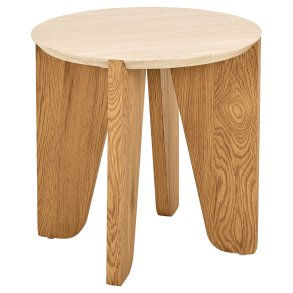 Dockland hjrnebord beige.