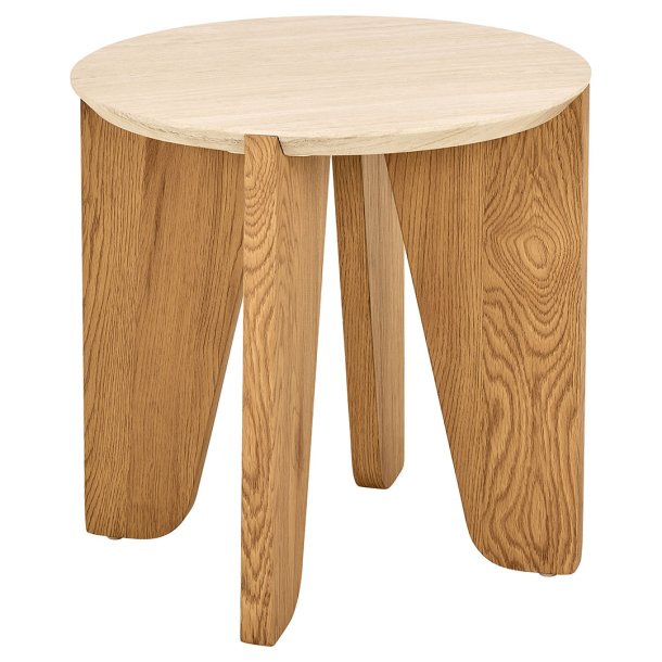 Dockland hjrnebord beige.