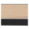 Seaford Wandgarderobe 1 Regal 7 Haken schwarz.