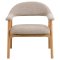 Addi Sessel Lounge-Sessel Boucl beige.