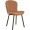 Esra spisestuestol stof orange.