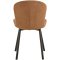 Esra spisestuestol stof orange.