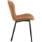 Esra spisestuestol stof orange.