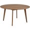 Roxby spisebord 140x140cm natur.