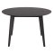 Roxby spisebord 120x120cm svart.