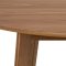 Roxby spisebord 120x120cm natur.