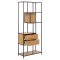 Seaford Regal 2 Schubladen 4 Regale Natur.
