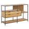 Seaford Regal 2 Schubladen 3 Regale Natur.