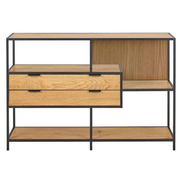 Seaford Regal 2 Schubladen 3 Regale Natur.