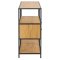 Seaford Regal 2 Schubladen 3 Regale Natur.