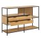 Seaford Regal 2 Schubladen 3 Regale Natur.