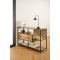 Seaford Regal 2 Schubladen 3 Regale Natur.