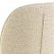Cindy chaise de salle  manger boucl beige.