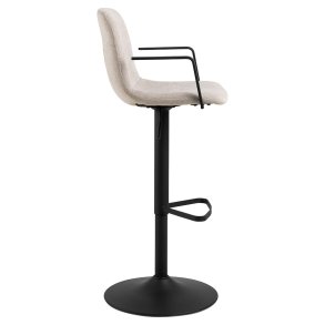 Pablo barstol stof beige.