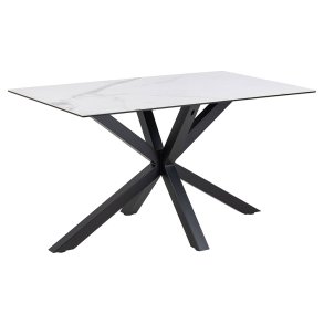 Heaven dining table 80x135cm white.