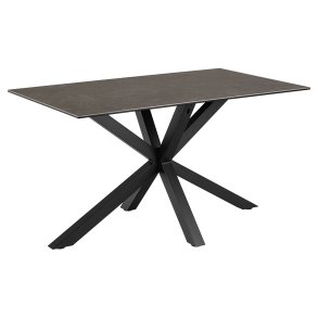 Heaven dining table 80x135cm black.