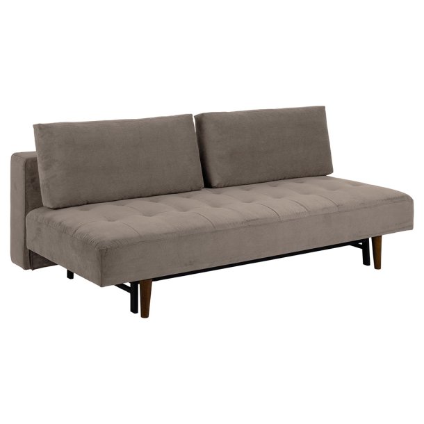 Blain Schlafsofa Samt beige.