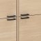 Kensington Vitrinenschrank 4 Tren 6 Regale Wei.