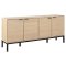 Kensington Sideboard 4 Tren 4 Regale Eichen Dekor.