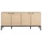 Kensington Sideboard 4 Tren 4 Regale Eichen Dekor.