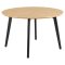 Cadiz table de salle  manger 120x120cm nature.