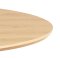 Cadiz table de salle  manger 120x120cm nature.