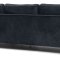 Marino sofa BA4, chaiselongsofa hjre eller venstrevendt i velour sort.