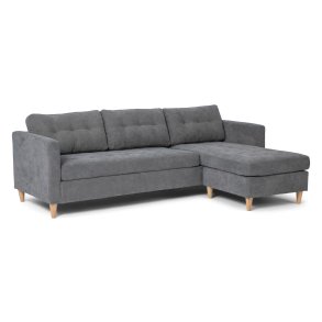 Marino sofa, sjeselongsofa hyre eller venstresnudd i fljl gr.