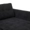Marino sofa AB3, chaiselongsofa hjre eller venstrevendt i fljl sort.