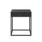 Comodino Pops con 1 cassetto, set da 2 pezzi, nero.