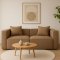 Box 2 personers sofa, 2 pynteputer beige, brun.