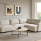 Bergen hjrnesofa vendbar beige.