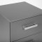 Elenzio Commode  4 tiroirs, gris. 