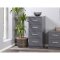 Elenzio Commode  4 tiroirs, gris. 