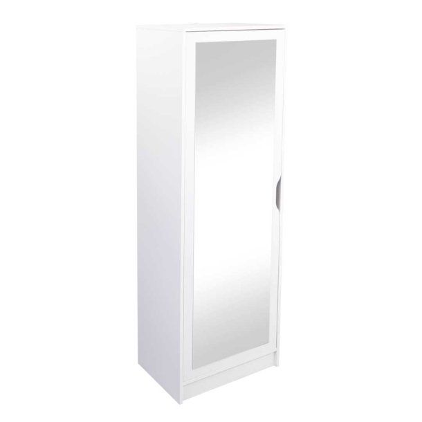 Westphalen Schuhschrank 1 Spiegeltr, 7 Ablagen wei.