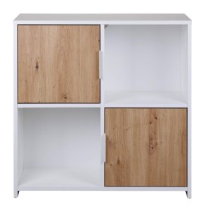 Pepeto Regal 2 Tren, 2 Ablagen wei, Artisan Eiche dekor.