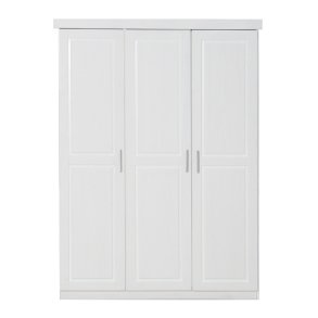 Magnus Kleiderschrank 3-Trg. Breite 140 cm, Hhe 190 cm wei.