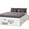Timm Bett 160x200 cm, weiss.