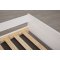 Lotved seng 90x200 cm, 3 sovepladser hvid.