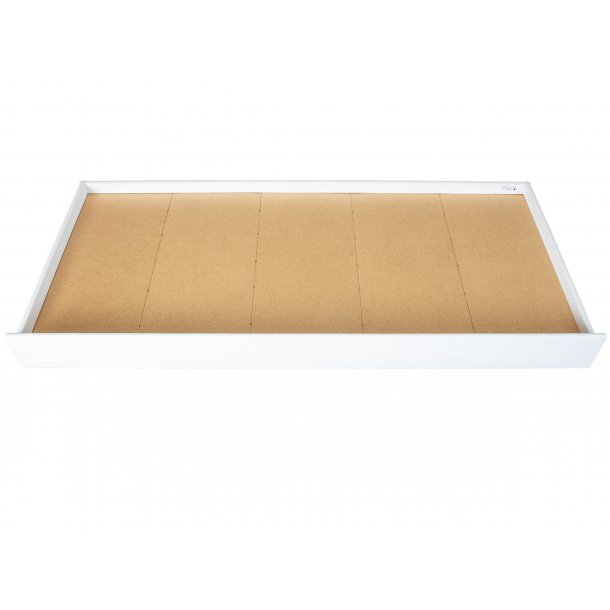 Cassetto del letto Umcki laccato bianco.