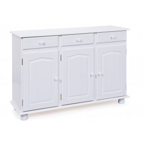 Livra Sideboard 3 Schubladen, 3 Tren, weiss.