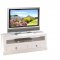 Pall TV mbel 2 skuffer, 1 rum hvid.