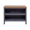 Nellina Sideboard Kchen-, 2 Ablagen grau, Artisan Eiche dekor.