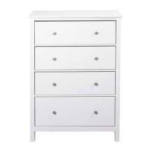 Chilly kommode 4 skuffer hvid.