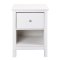 Chilly natbord 1 skuffe, 1 hylde hvid.
