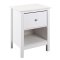 Chilly natbord 1 skuffe, 1 hylde hvid.