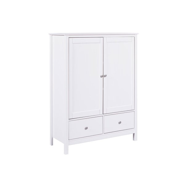 Chilly kldskp 2 drrar, 2 ldor vit.