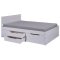 Efetivo seng 140x200cm hvid.