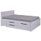 Efetivo seng 180x200cm hvid.
