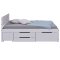 Efetivo seng 180x200cm hvid.